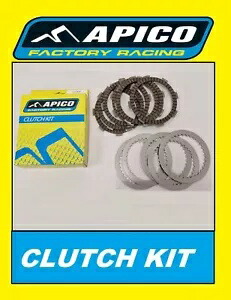 Apico クラッチキット スチール交換クラッチプレートキット KTM 65 SX 01-23用 Apico Clutch Kit steel replacement clutch plate kit for KTM 65 SX 01-23 【並行輸入品】