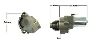 スターターモーター AM6 2T L/C エンジン (6 スピード) Starter Motor AM6 2T L/C Engine (6 Speed) 【並行輸入品】