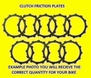 クラッチ フリクション プレート セット ヤマハ SRX 400 (1JL) 1987 (400 CC) 用 Clutch Friction Plate Set For Yamaha SRX 400 (1JL) 1987 (400 CC) 【並行輸入品】