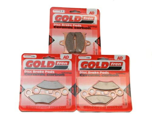 Goldfren ブレーキパッド フロント & リア CF Moto CF 800-2 - C/Force ATV 2014-2015用 Goldfren Brake Pads Front & Rear For Cf Moto CF 800-2 - C/Force ATV 2014-2015 【並行輸入品】