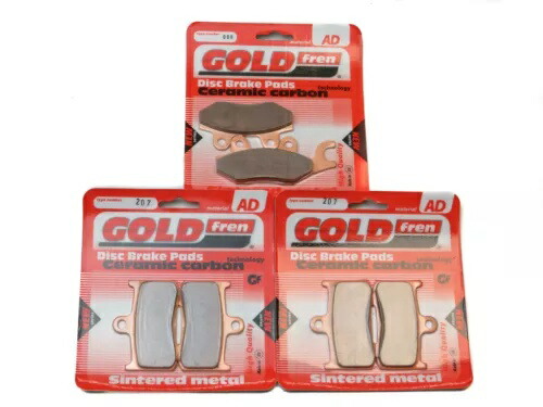 ブレーキパッド フロント & リア トライアンフ タイガー 1050 (ラジアル キャリパー) 2007-2011 用 Brake Pads Front & Rear For Triumph Tiger 1050 (Radial caliper) 2007-2011 【並行輸入品】