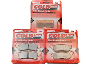 ブレーキパッド フロント & リア ホンダ FJS 600 シルバーウィング ABS 276 ミリメートル 2003-2009 Brake Pads Front & Rear For Honda FJS 600 Silverwing ABS 276mm 2003-2009 【並行輸入品】