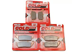 Goldfren ブレーキパッド フロント & リア Triumph Street Triple 675 (裸) 2007-2012 Goldfren Brake Pads Front & Rear For Triumph Street Triple 675 (Naked) 2007-2012 【並行輸入品】