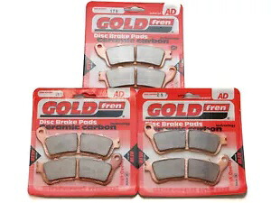 Goldfren ブレーキパッド フロント & リア ホンダ NT 700 ドーヴィル 2007-2013 Goldfren Brake Pads Front & Rear For Honda NT 700 Deauville 2007-2013 【並行輸入品】