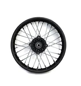 12インチ リアピットバイク ダートホイールリム ブラック SDG 15mm スピンドル 110 125 140 155 160 cc 12\\\