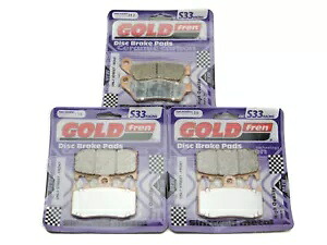 Goldfren S33 ブレーキパッド フロント & リア Bmw R1200 RT 2007-2011-2005 Goldfren S33 Brake Pads Front & Rear For Bmw R1200 RT 2007-2011-2005 【並行輸入品】 37,895円