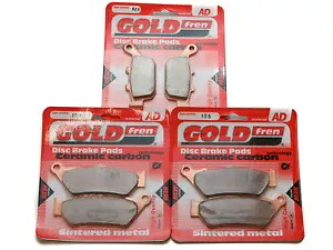 ブレーキパッド フロント & リア ホンダ NT 650 VW/VX/VY/V1 ドーヴィル 1998-2001 Brake Pads Front & Rear For Honda NT 650 VW/VX/VY/V1 Deauville 1998-2001 【並行輸入品】 37,895円