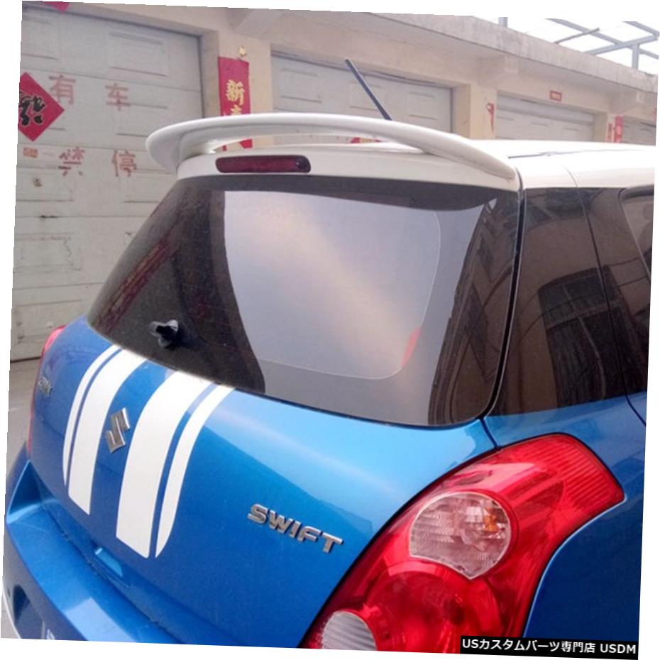 車用品 バイク用品 Material 車用品 パーツ Swift その他 パーツ 車用品 驚きの価格の その他 輸入カーパーツ スズキスイフトスポイラー用高品質abs素材車リアウイングプライマーカラーリアスポイラースズキスイフトスポイラーb用08 15 For Suzuki Swift