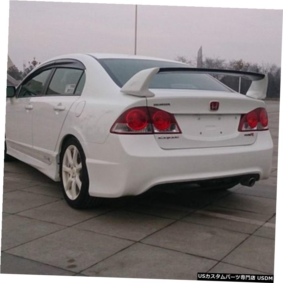Wing 08 09 Honda Spoiler Color 07 11 車のスタイリングabsプラスチック未塗装プライマーカラーリアウィングリップスポイラーホンダシビックfd206 Rear 10 Civic 2 World倉庫 Primer 輸入カーパーツ 08 09 10 Styling Unpainted Abs Plastic