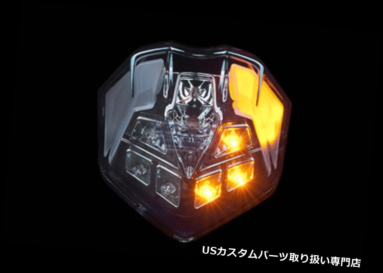 USテールライト 2013 2014 Triumph Street Triple / Rストックウインカーテールライトスモーク13 14 - 2018 2013 2014 Triumph Street Triple / R Stock Blinker Tail Light Smoke 13 14 - 2018 【並行輸入品】