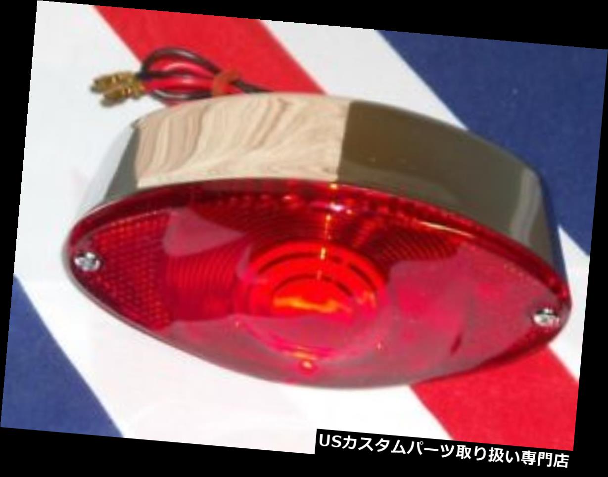 USテールライト キャットアイテールライトハーレーホンダトライアンフBSAヤマハボバーチョッパーカフェレーサー Cat Eye Taillight Fits Harley Honda Triumph BSA Yamaha Bobber Chopper Cafe Racer 【並行輸入品】|カスタムパーツ WORLD倉庫