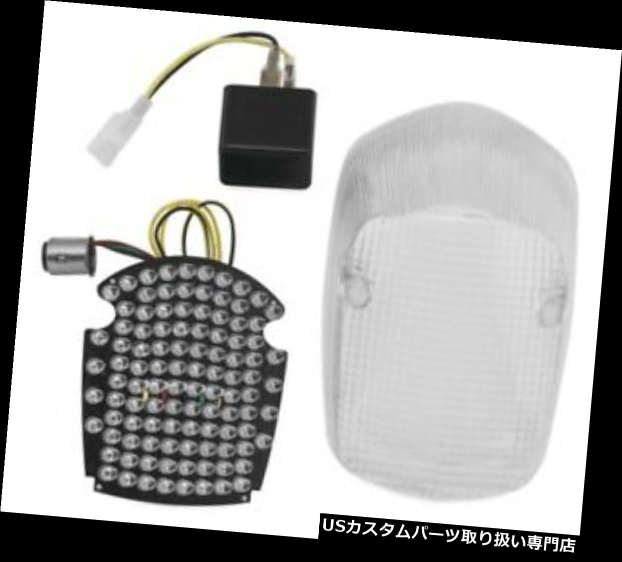 USテールライト BikeMaster一体型LEDテールライトクリアホンダバルキリー/ VT110 0 / VT750 BikeMaster Integrated LED Taillight Clear Honda Valkyrie/VT1100/VT750 【並行輸入品】 31,103円