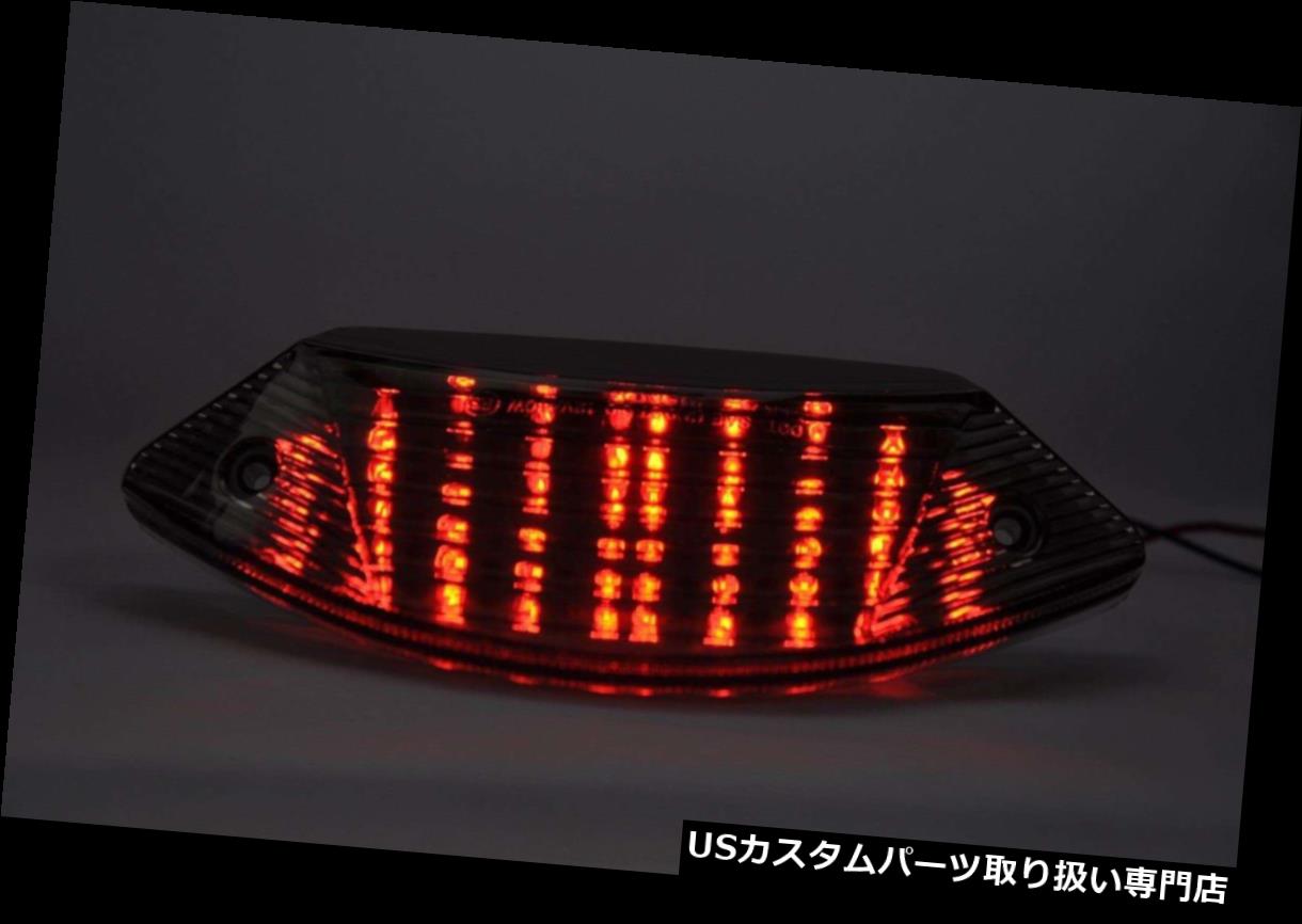 USテールライト ターンシグナルグレーフィットホンダ2003-2006 CB600 HORNET付きLEDリアブレーキテールライト LED Rear Brake Tail Light With Turn Signal Grey Fit Honda 2003-2006 CB600 HORNET 【並行輸入品】