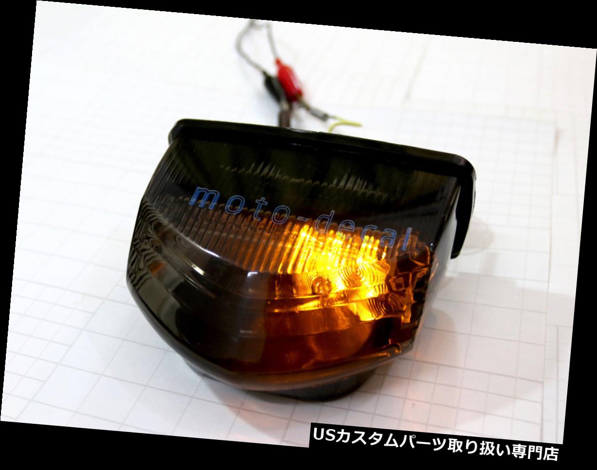 USテールライト 統合LEDテールライトホンダCBR600RR 2007-2014ブレーキターンシグナルライトスモーク Integrated LED Tail Light Honda CBR600RR 2007-2014 Brake Turn Signal Light Smoke 【並行輸入品】