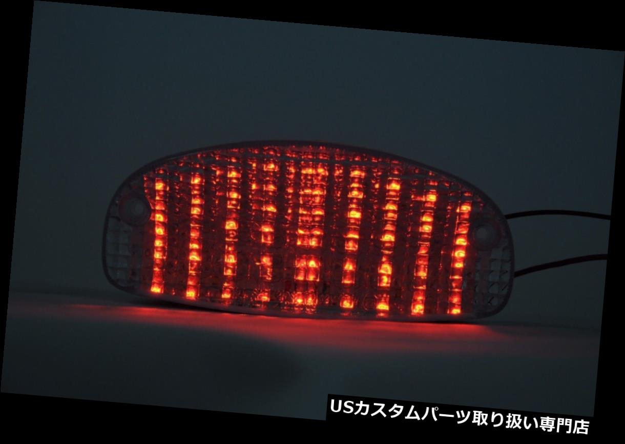 USテールライト ブレーキテールライトLEDクリア統合ターンシグナルフィットホンダ1998-2002ホーネット600 Brake Tail Light LED Clear Integrated Turn Signal Fit HONDA 1998-2002 Hornet 600 【並行輸入品】