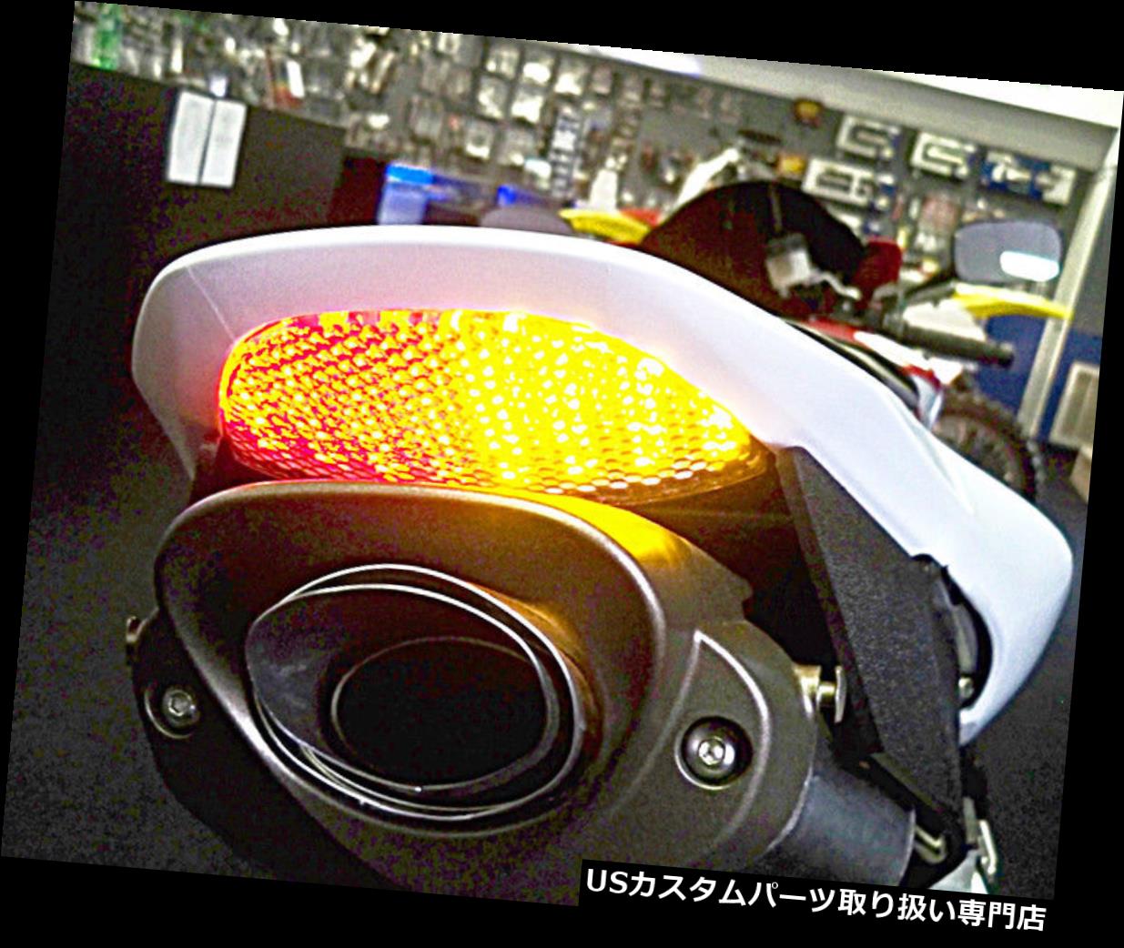 USテールライト ホンダCBR600RR 07-12統合型LEDテールライト。 クリアレンズ付きブレーキとターン Honda CBR600RR 07-12 Integrated LED Taillight; Brake and Turns w/ Clear Lens 【並行輸入品】