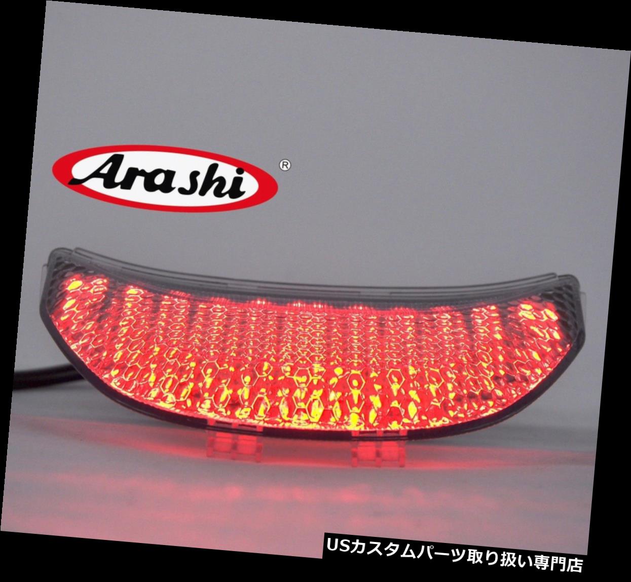 USテールライト 嵐フィットホンダCBR600 RR 2003-2006 LEDターンシグナルテールライトリアブレーキライト Arashi Fit Honda CBR600 RR 2003-2006 LED Turn Signal Tail Light Rear Brake Light 【並行輸入品】