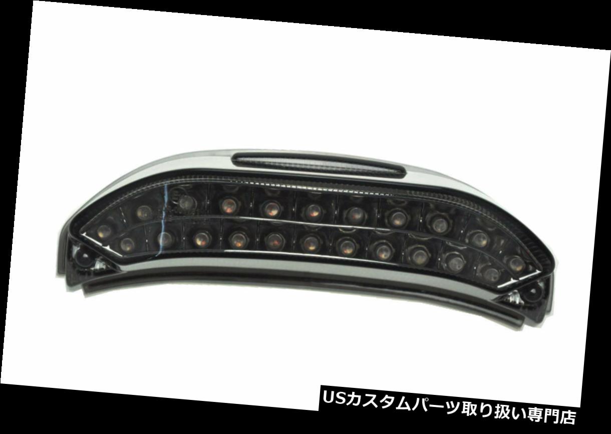 USテールライト ホンダ2013-2017 CBR600RRのためのスモークLedブレーキテールライト統合ターンシグナル Smoked Led Brake Tail Light Integrated Turn Signal For Honda 2013-2017 CBR600RR 【並行輸入品】
