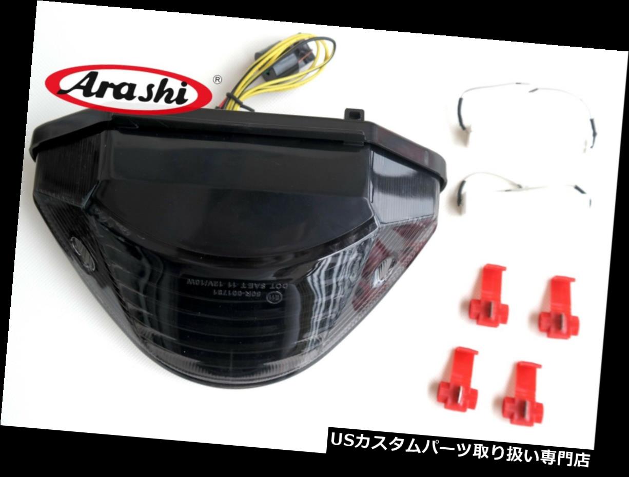 USテールライト Honda HORNET CB 600 03-06 LEDターンシグナルテールライトリアブレーキL用嵐フィット Arashi Fit For Honda HORNET CB 600 03-06 LED Turn Signal Tail Light Rear Brake L 【並行輸入品】