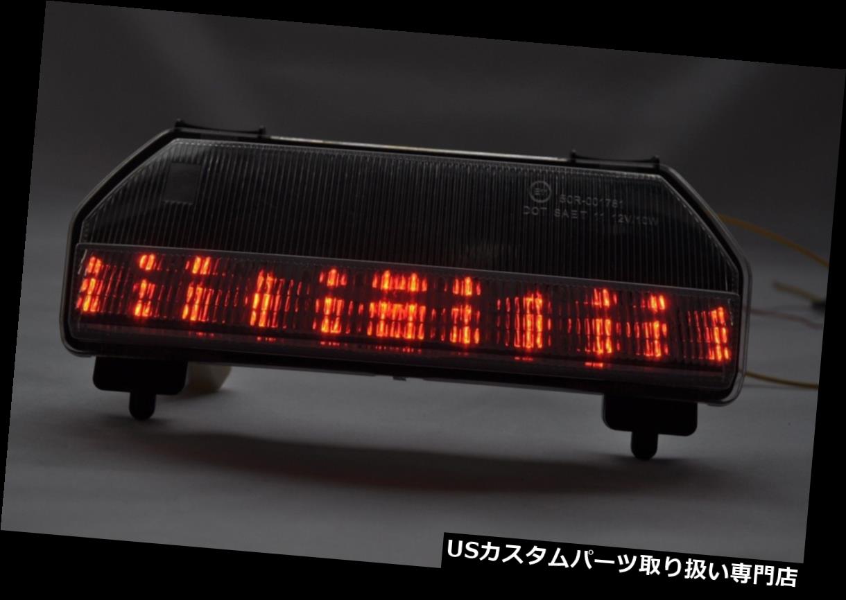 USテールライト ホンダ2009-2012 FURY用統合ターンシグナル付きクリアテールライトLEDクリア Brake Tail Light LED Clear with Integrated Turn Signal for Honda 2009-2012 FURY 【並行輸入品】