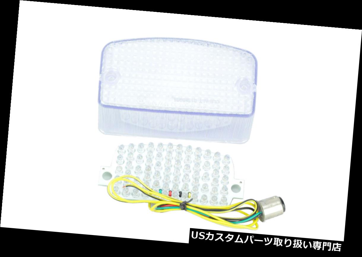 USテールライト ホンダ1994-2007スピリット750マグナのための明確な導かれたブレーキテールライトターンシグナル Clear Led Brake Tail Light Turn Signal For Honda 1994-2007 SPIRIT 750 MAGNA 【並行輸入品】
