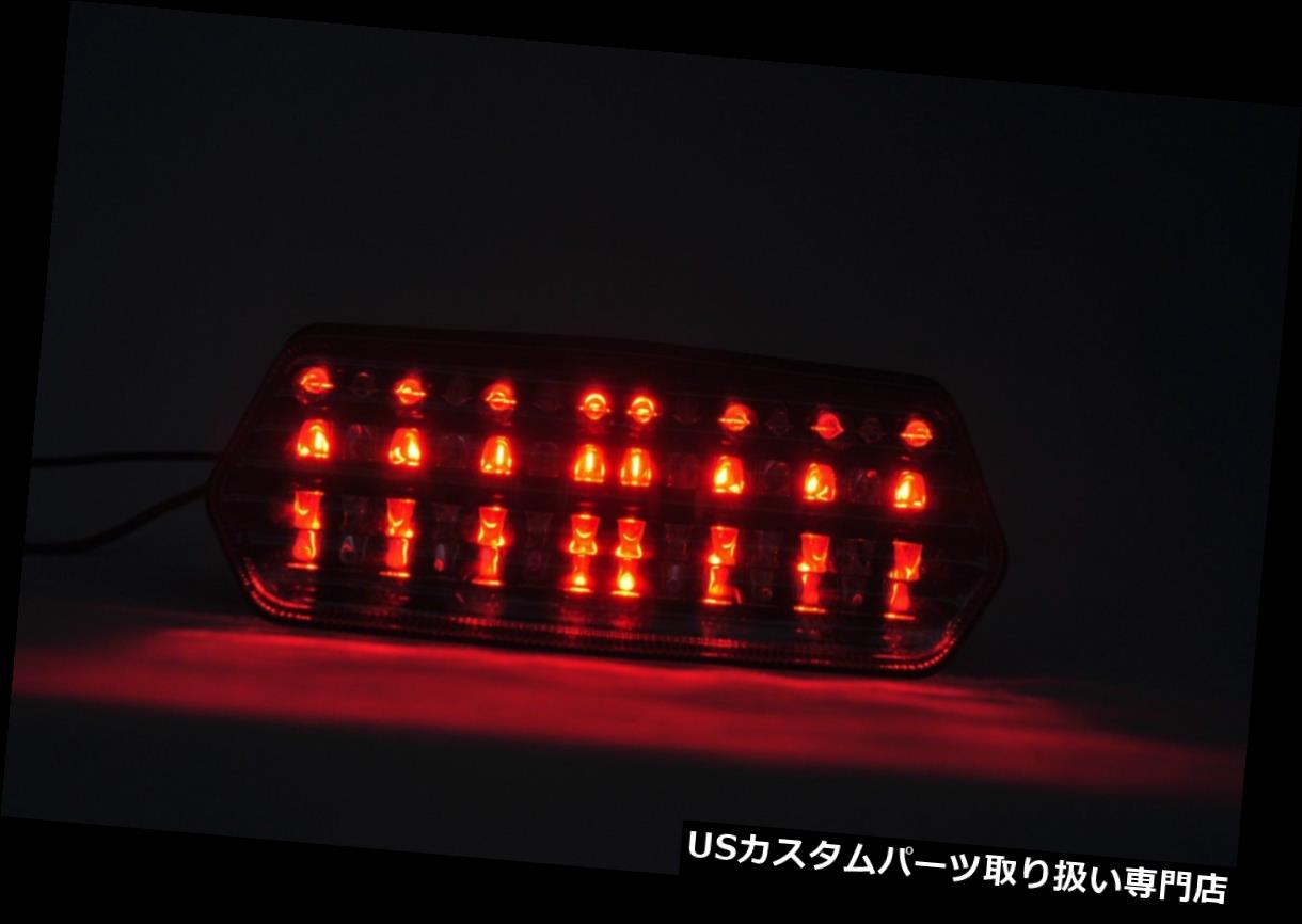 USテールライト 一体型ターンシグナル付きテールライトLEDクリアHONDA 2014-2015 GROM（MSX125） Tail Light LED Clear with Integrated Turn Signal HONDA 2014-2015 GROM( MSX125) 【並行輸入品】