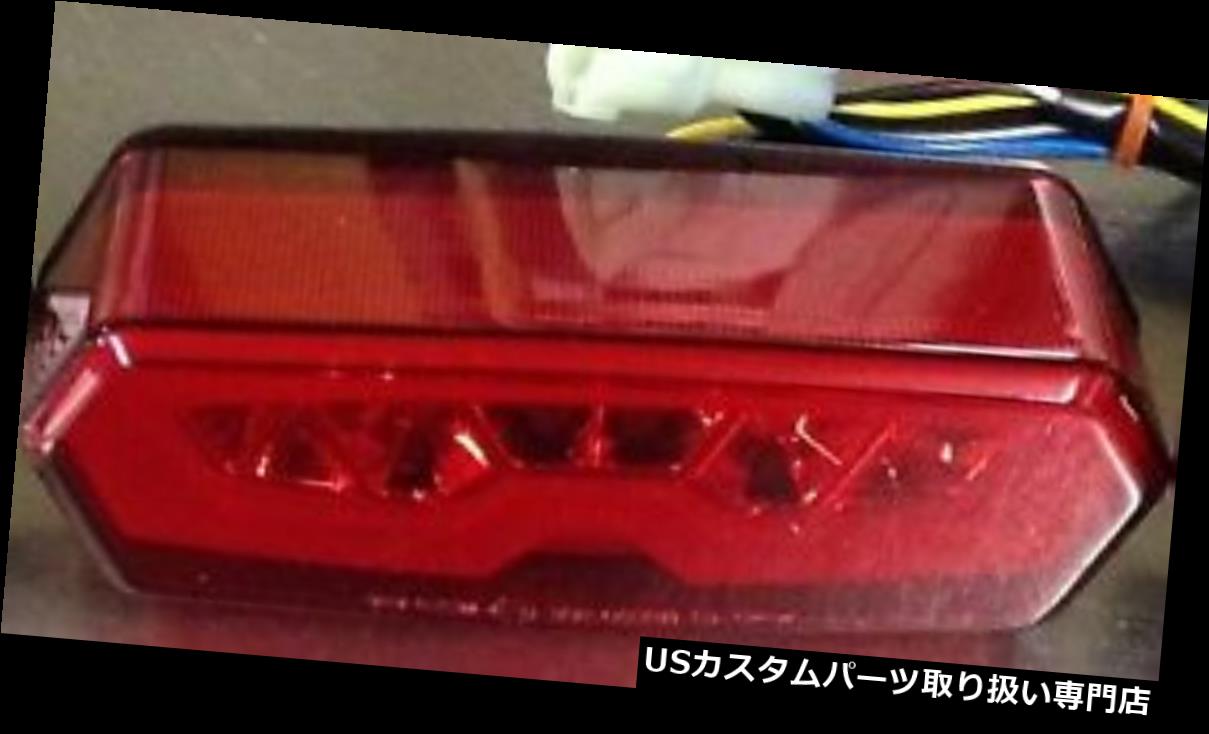 USテールライト ホンダGrom 125 13-17のための競争のWerkes統合された尾ライト赤 Competition Werkes Integrated Tail Light Red For Honda Grom 125 13-17 【並行輸入品】