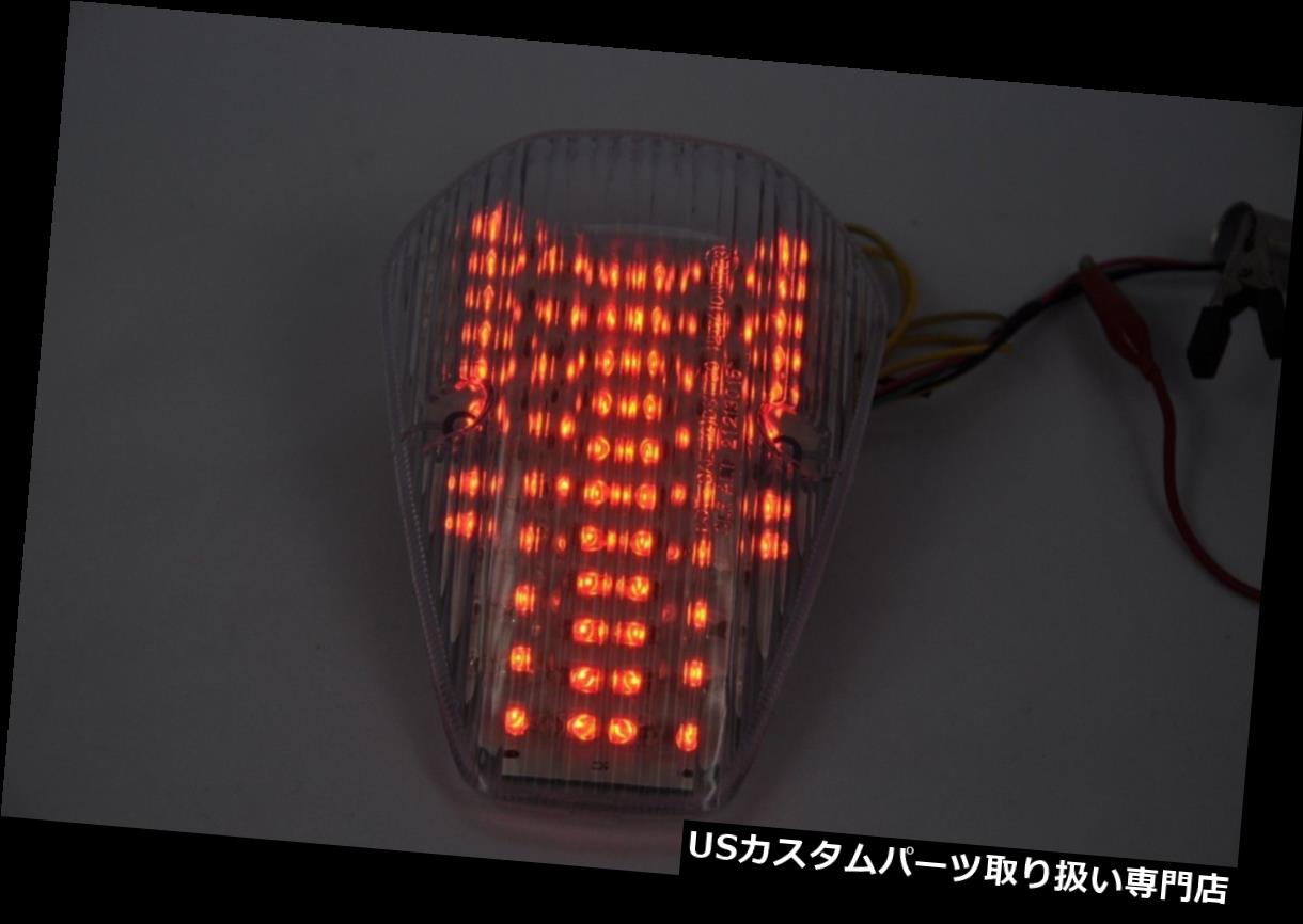USテールライト ブレーキ％20テール％20ライト％20LED％20煙％20with％20統合％20ターン％20信号％20for％20ホンダ％20VTX1300％20カスタム Brake Tail Light LED Smoke with Integrated Turn Signal for Honda VTX1300 CUSTOM 【並行輸入品】