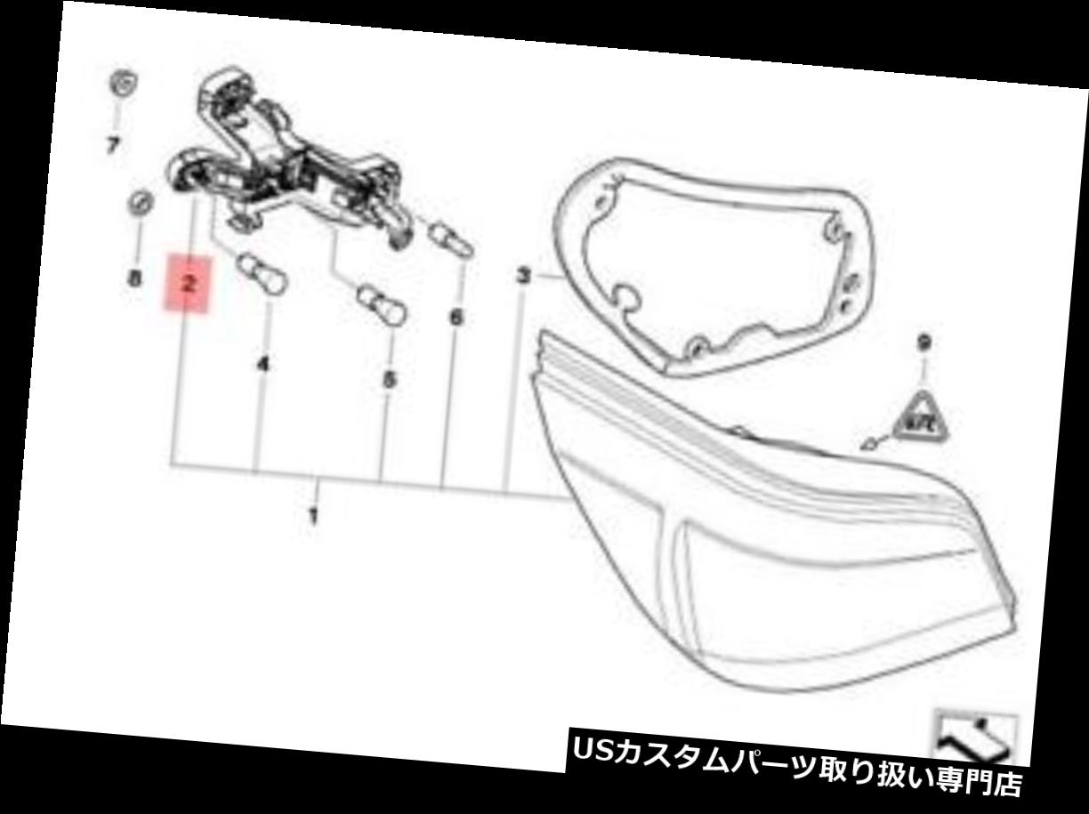USテールライト 本物のBMW E60の大広間の尾電球のホールダーのキャリアOEM 63216923306 Genuine BMW E60 Saloon Tail Light Bulb Holder Carrier OEM 63216923306 【並行輸入品】