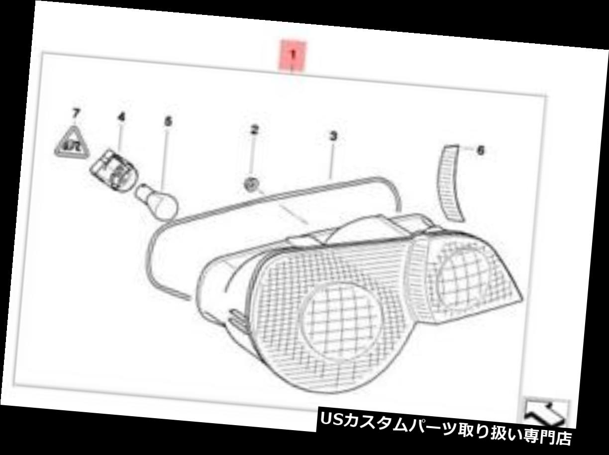 USテールライト 本物のBMW E85ロードスターテールライト左OEM 63217165723 Genuine BMW E85 Roadster Tail Light Left OEM 63217165723 【並行輸入品】|カスタムパーツ WORLD倉庫