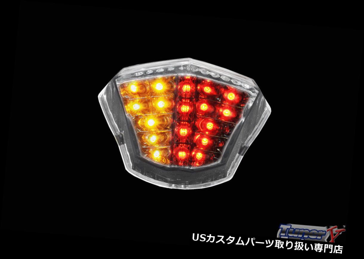 USテールライト 2017 2016-13 2012 2011 YAMAHA XJ6 XJ6N LEDインテグレーテッドテールライトクリア2010 2009 2017 2016-13 2012 2011 YAMAHA XJ6 XJ6N LED INTEGRATED TAILLIGHT CLEAR 2010 2009 【並行輸入品】|カスタムパーツ WORLD倉庫