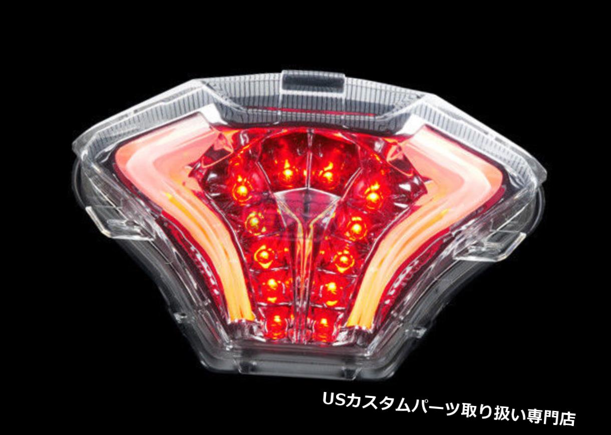 USテールライト クリアヤマハFZ-07 MT07 2014-2019 LEDテールライトターンシグナル14-18 R3 R25 2019 Clear YAMAHA FZ-07 MT07 2014-2019 LED Tail Light Turn Signal 14-18 R3 R25 2019 【並行輸入品】 38,396円