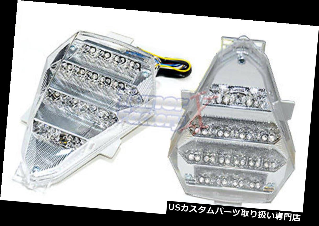 USテールライト 08-16ヤマハR6ウルトラブライトLEDテールライトCLEAR +ターンシグナルCOMBO 10 11 12 08-16 Yamaha R6 Ultra Bright LED Tail Light CLEAR + Turn Signals COMBO 10 11 12 【並行輸入品】