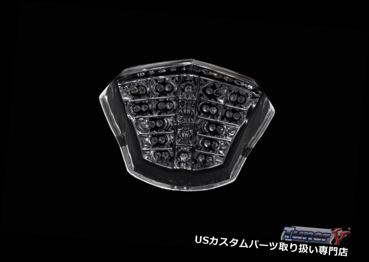 USテールライト 2009-2017 2012 2011 2010 14 15 YAMAHA FZ6RスモークLEDテールライトシグナルインテグレーテッド 2009-2017 2012 2011 2010 14 15 YAMAHA FZ6R SMOKE LED TAILLIGHT SIGNAL INTEGRATED 【並行輸入品】