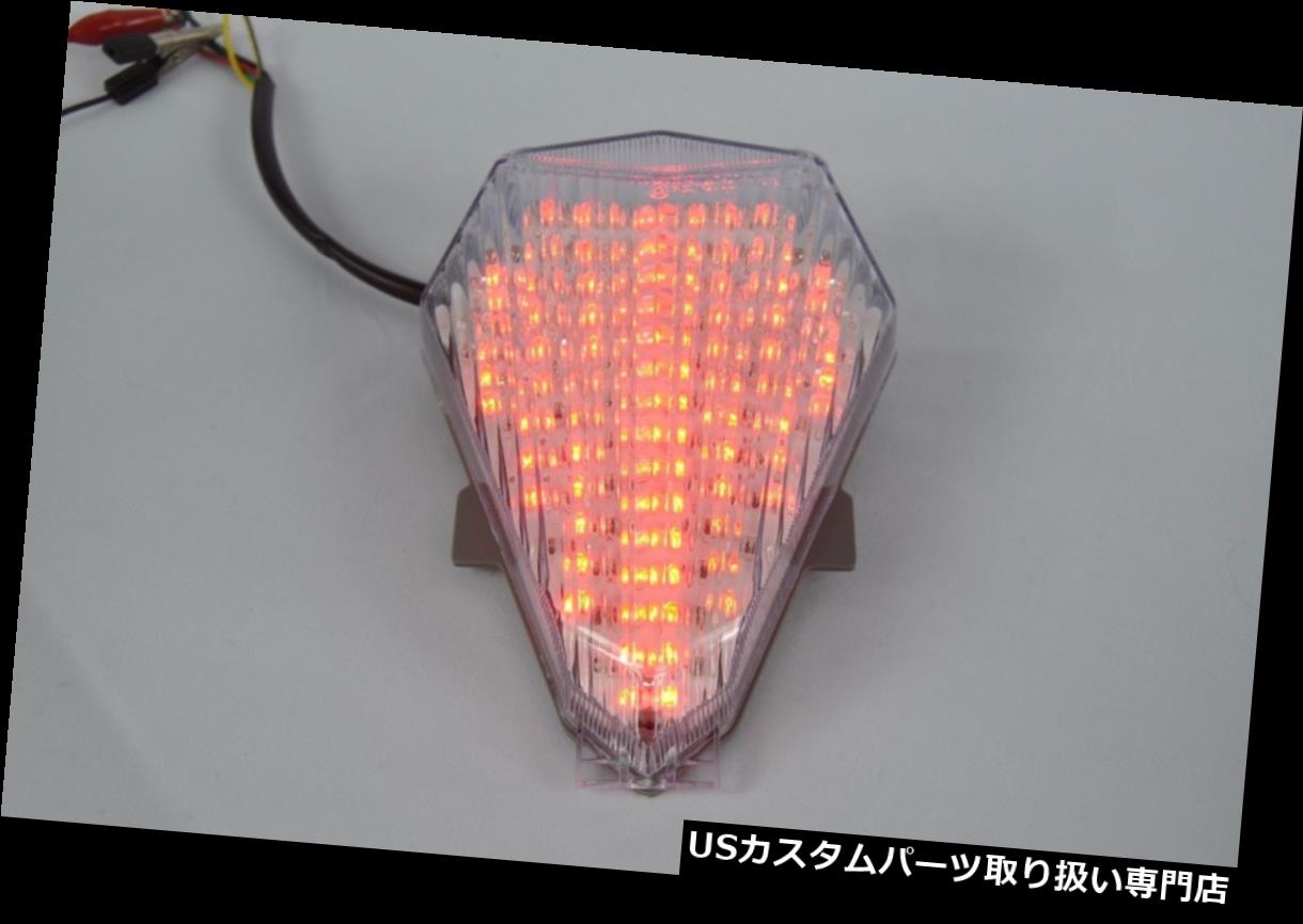 USテールライト ブレーキテールライトLEDクリア統合ターンシグナルヤマハ2006-2007 YZF R6、R6 Brake Tail Light LED Clear Integrated Turn Signal Yamaha 2006-2007 YZF R6, R6 【並行輸入品】|カスタムパーツ WORLD倉庫
