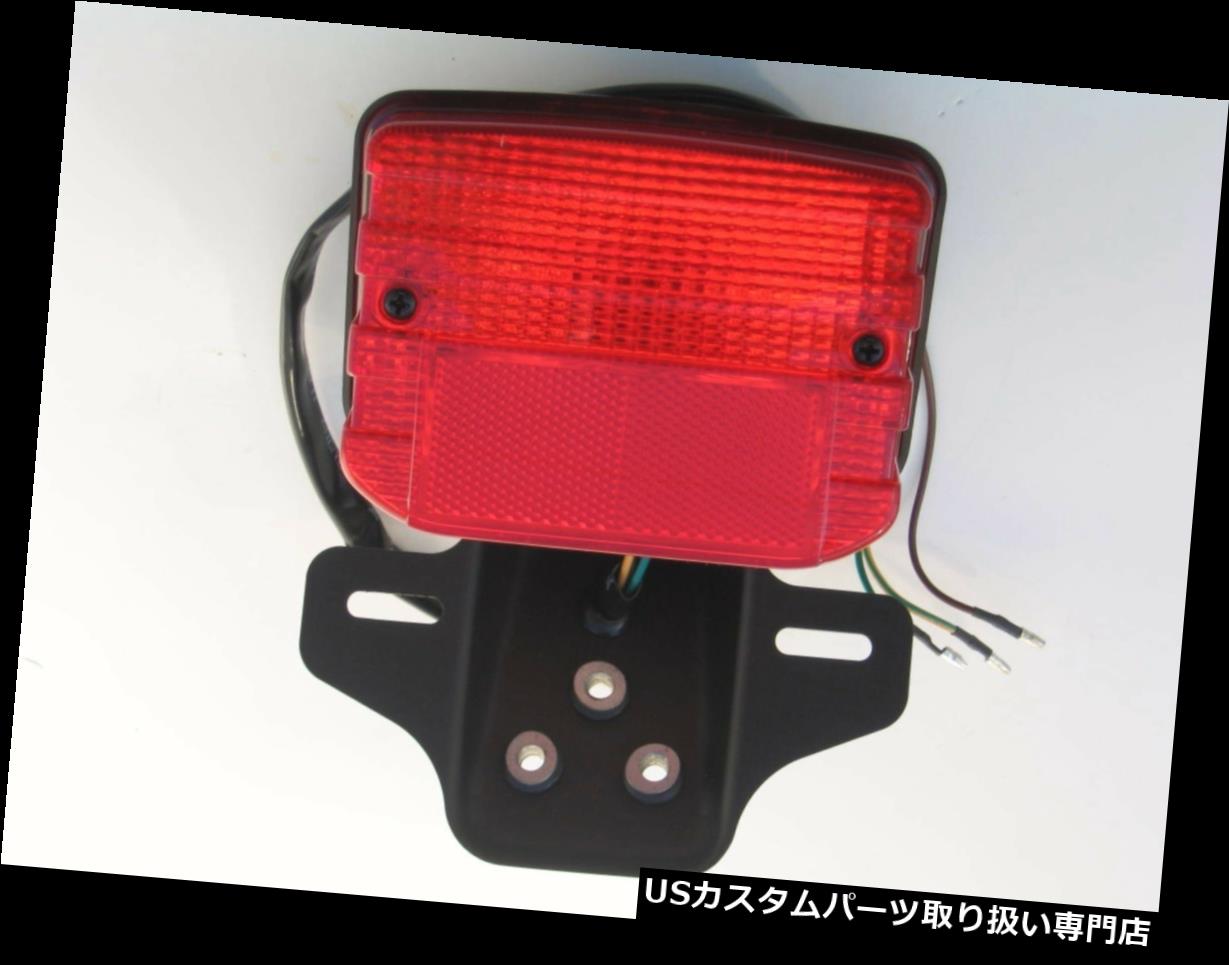 USテールライト テールライトテールライトメタルブラケット6V電球半田スズキヤマハ50cc 70cc 125cc Tail Light Taillight Metal Bracket 6V Bulb Handa Suzuki Yamaha 50cc 70cc 125cc 【並行輸入品】