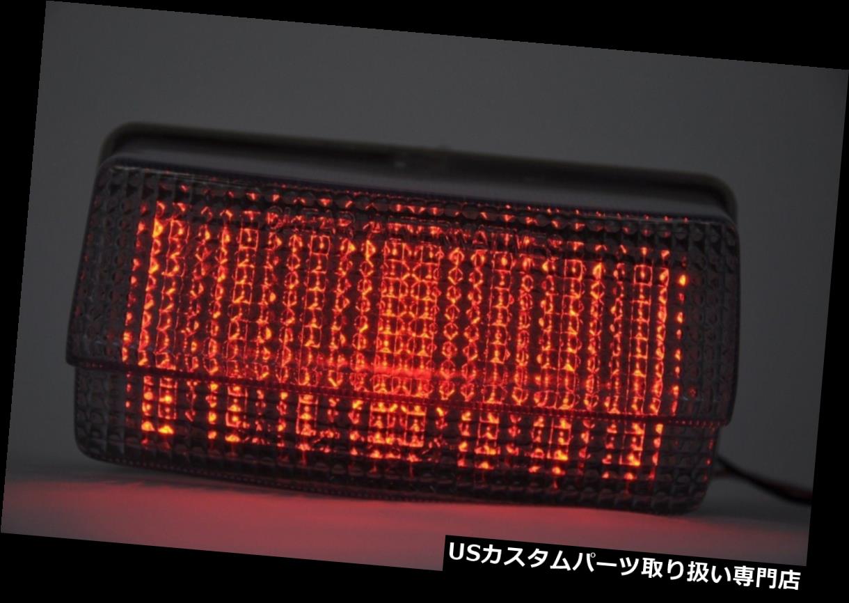 USテールライト ターンシグナル内蔵ブレーキテールライトLEDスモークYamaha 1988-1993 FZR1000、 Brake Tail Light LED Smoke with Integrated Turn Signal Yamaha 1988-1993 FZR1000, 【並行輸入品】