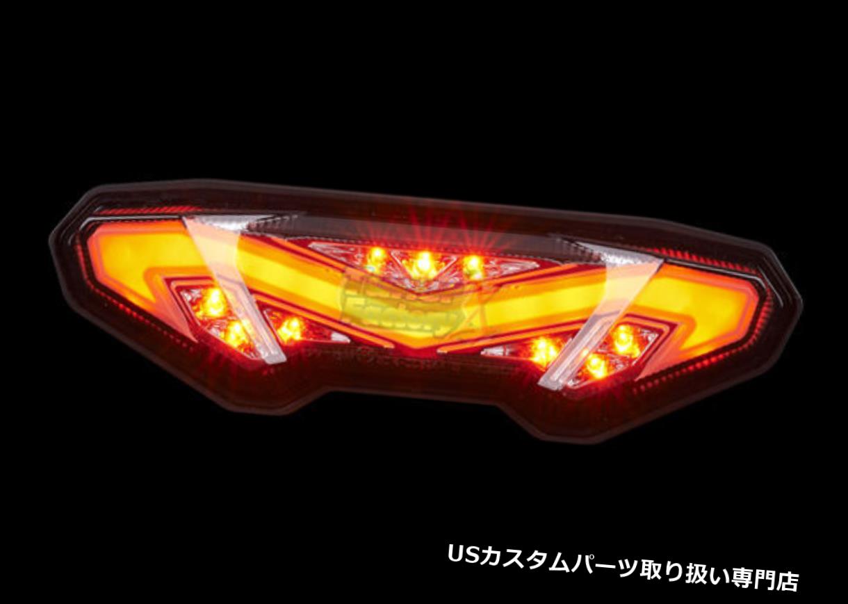 USテールライト LEDスモーク統合ウインカーテールライト2014-2018 YAMAHA FZ-09 MT-09 MT-10 14-19 LED SMOKE Integrated Blinker Taillight 2014-2018 YAMAHA FZ-09 MT-09 MT-10 14-19 【並行輸入品】