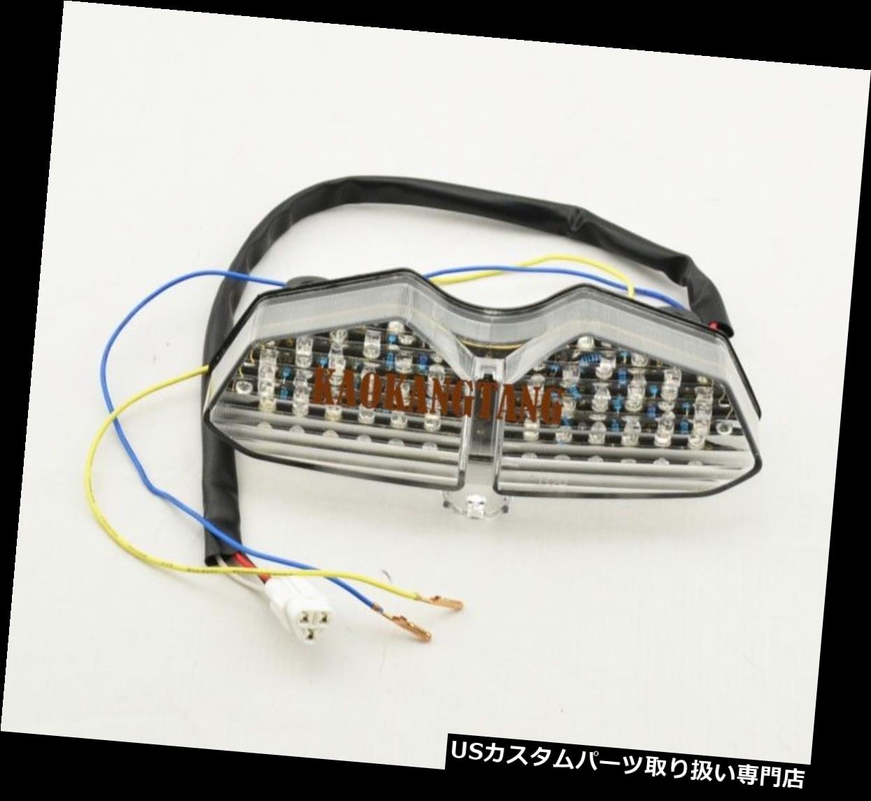 USテールライト ヤマハYZF R6 2003-2005 R6S 2006-2008のための明確なLEDブレーキテールライトターンシグナル Clear LED Brake Tail Light Turn Signal For Yamaha YZF R6 2003-2005 R6S 2006-2008 【並行輸入品】