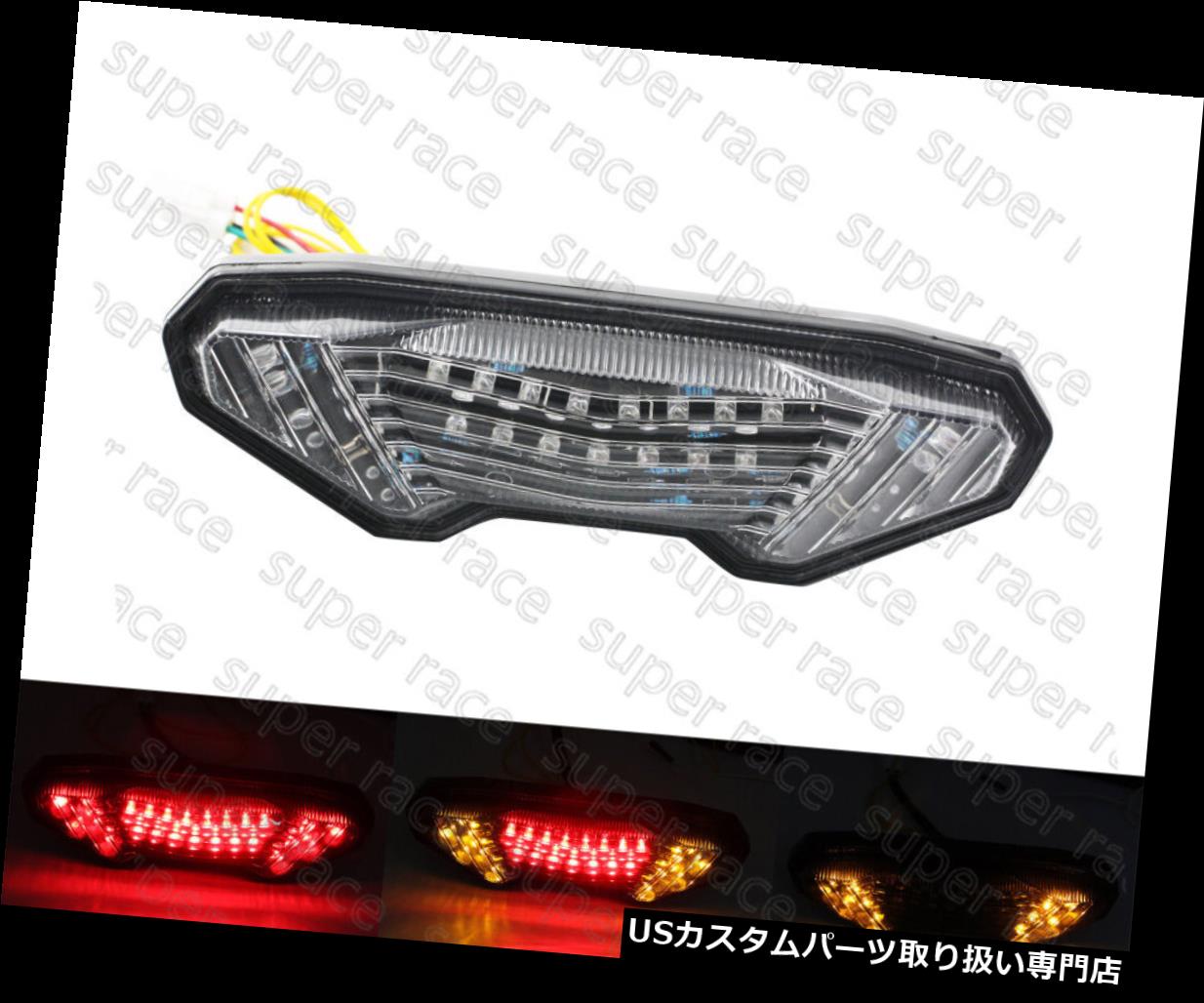 USテールライト ヤマハMT-09 FZ09 MT09トレーサー用クリアLEDブレーキ信号テール統合ライト Clear Led Brake Signal Tail Integrated Light For Yamaha MT-09 FZ09 MT09 Tracer 【並行輸入品】