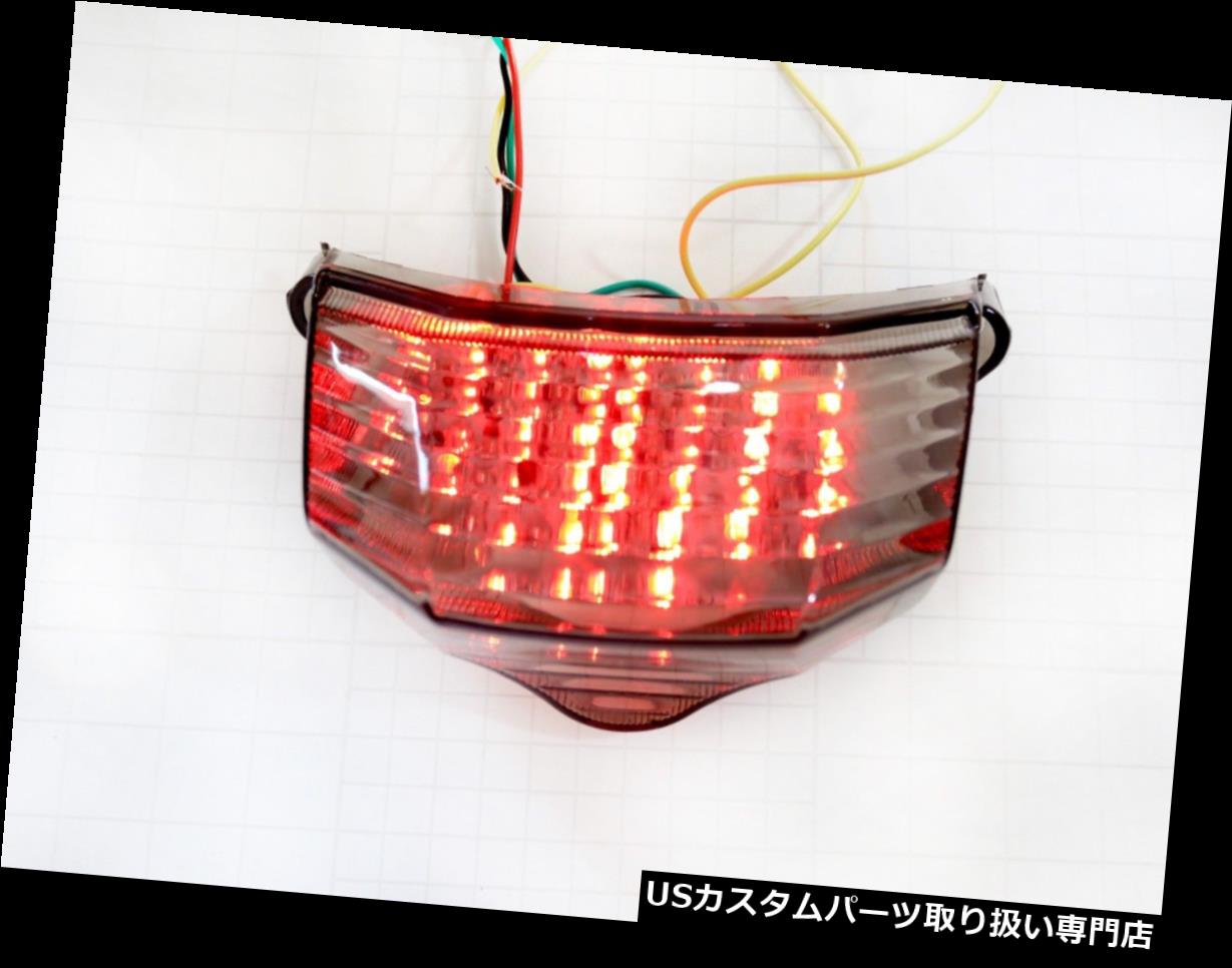 USテールライト ヤマハFZ6 / FAZER 600 2004-2014統合LEDテールライトブレーキターンシグナルスモーク Yamaha FZ6/FAZER 600 2004-2014 Integrated LED Tail Light Brake Turn Signal Smoke 【並行輸入品】