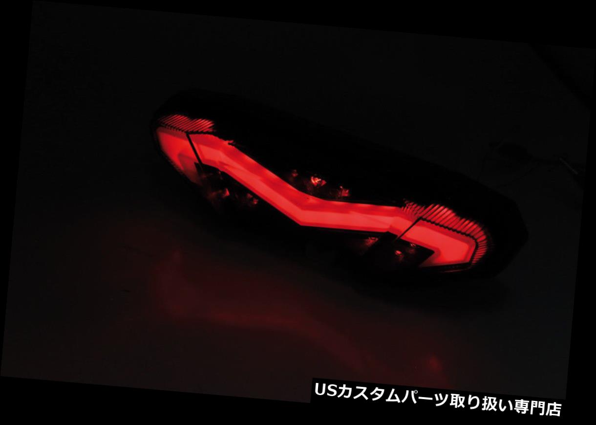 USテールライト LED発光テープリアテールゲートライトブラックYAMAHA MT 09 rn291スモークテール LED Luminous Tape Rear Tailgate Light Black YAMAHA MT 09 rn291 Smoked Taillight 【並行輸入品】