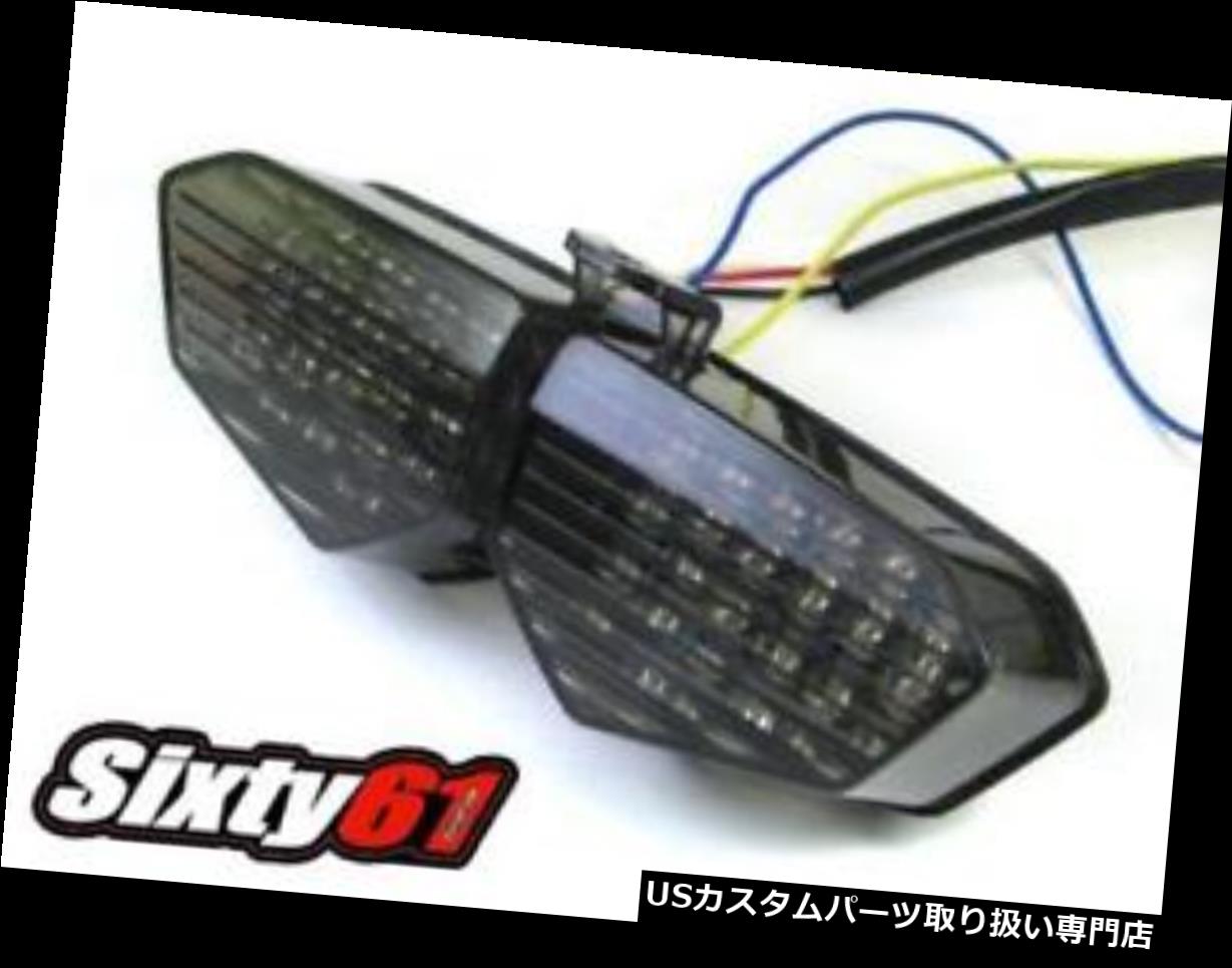 USテールライト ヤマハR6テールライトLED 2003 2004 2005インテグレーテッドターンシグナルブレーキスモーク03 04 Yamaha R6 Tail Light LED 2003 2004 2005 Integrated Turn Signal Brake Smoke 03 04 【並行輸入品】