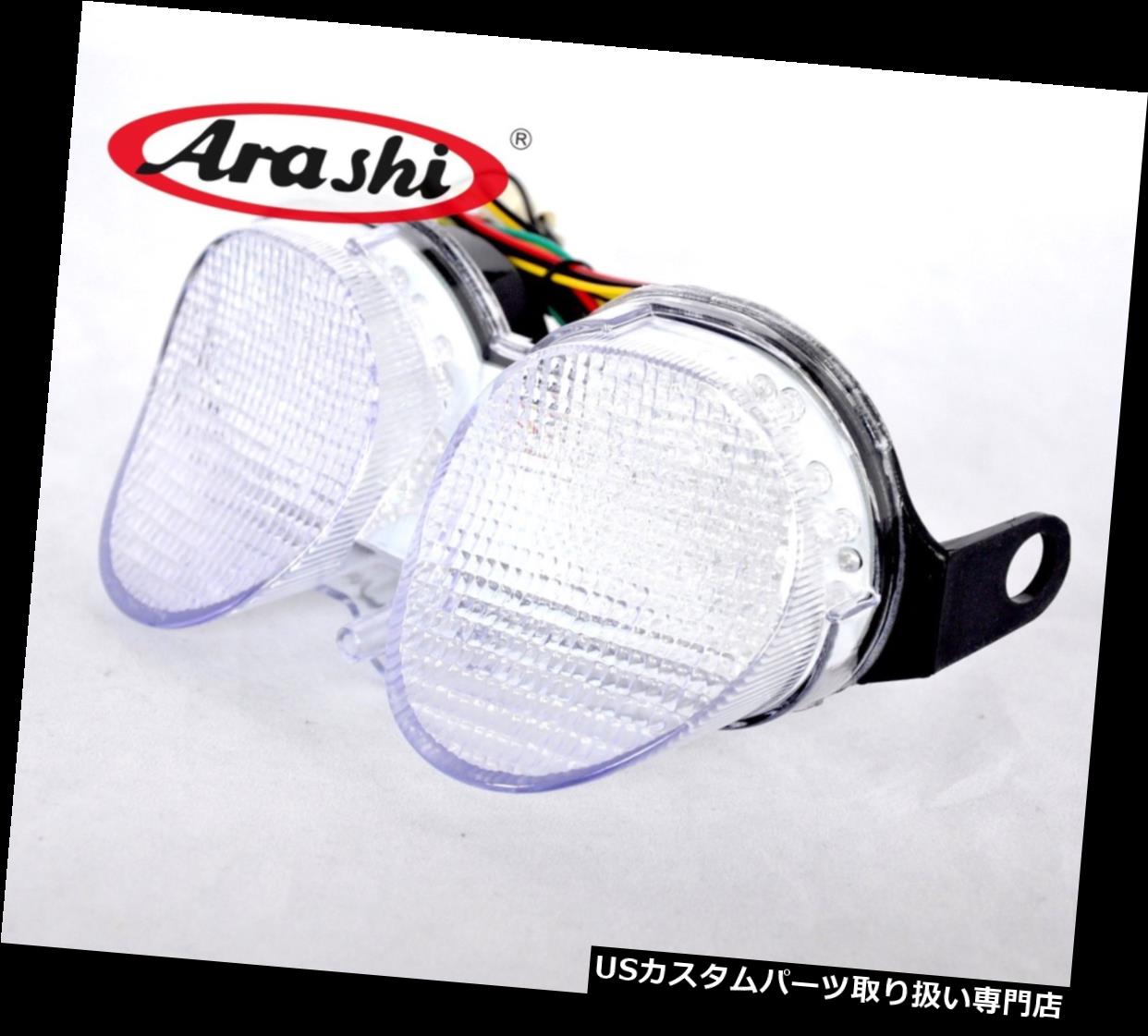 USテールライト YAMAHA YZF R6 2001 2002統合LEDターンシグナルテールライトYZF R6 YZにフィット Fit For YAMAHA YZF R6 2001 2002 Intergrated LED Turn Signals Tail Light YZFR6 YZ 【並行輸入品】