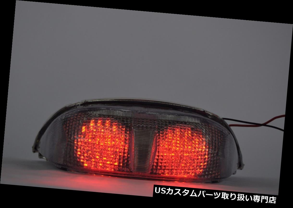 USテールライト YAMAHA 1999-2000 YZF R6用ブレーキテールライトLEDクリア統合ターンシグナル Brake TailLight LED Clear Integrated Turn Signal for YAMAHA 1999-2000 YZFR6 【並行輸入品】