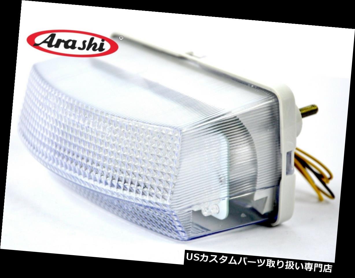 USテールライト YAMAHA FZR600 750 1000 1988-1993 LEDターンシグナルライトブレーキリアテールライトにフィット Fit YAMAHA FZR600 750 1000 1988-1993 LED Turn Signal Light Brake Rear Tail Light 【並行輸入品】