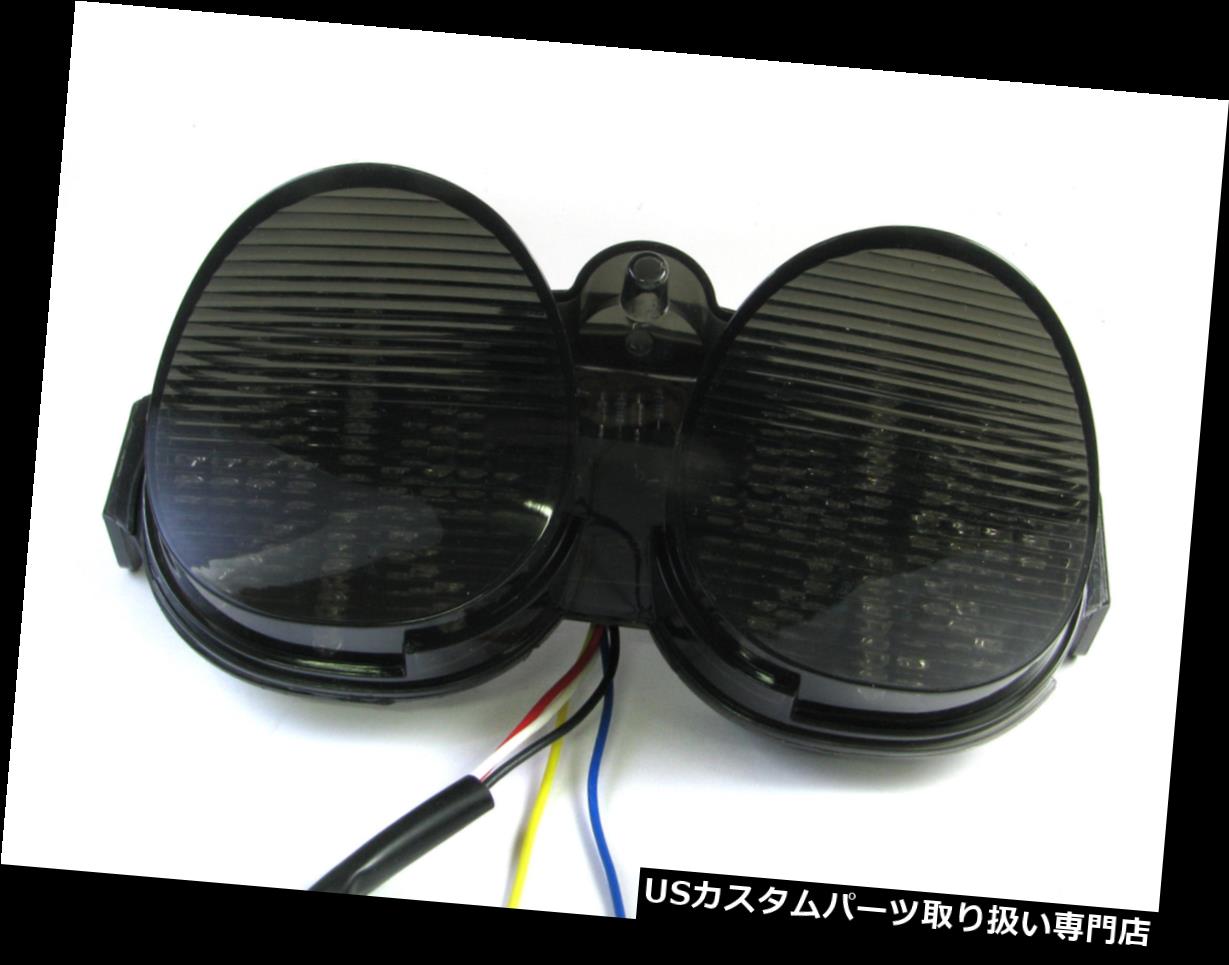 USテールライト ヤマハYZF R6 01-02用スモークLEDターンシグナルリアストップブレーキテールライト Smoke LED Turn Signal Rear Stop Brake Tail Light for Yamaha YZF R6 01-02 【並行輸入品】｜カスタムパーツ WORLD倉庫
