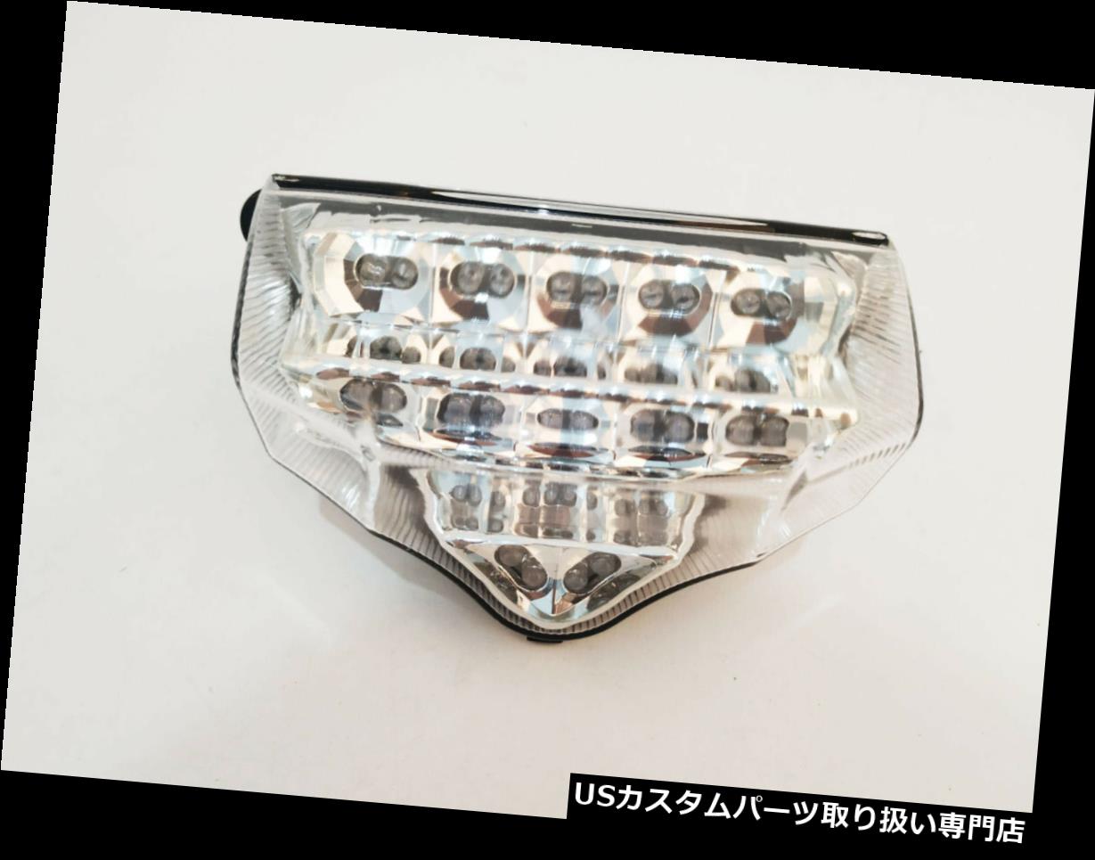 USテールライト ヤマハFZ6 2004 05 05 07 08クリア用LEDブレーキターンシグナルリアテールライト LED Brake Turn Signal Rear Tail Light For Yamaha FZ6 2004 05 06 07 08 Clear 【並行輸入品】|カスタムパーツ WORLD倉庫