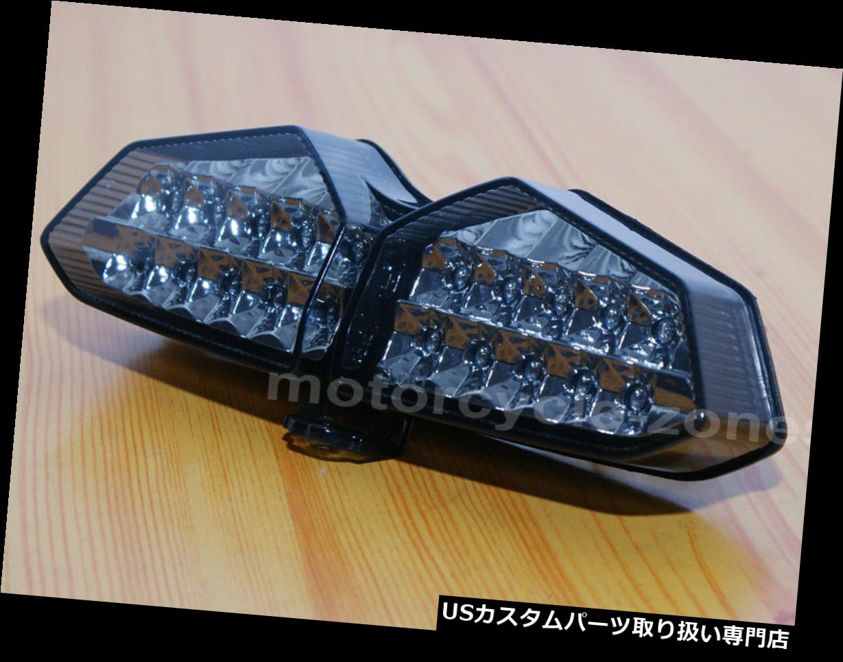USテールライト YAMAHA YZF R6 03-05用LEDスモークテールライトブレーキターンシグナルYZF R6S 06-08 LED Smoke Tail Light Brake Turn Signals For YAMAHA YZF R6 03-05 YZF R6S 06-08 【並行輸入品】