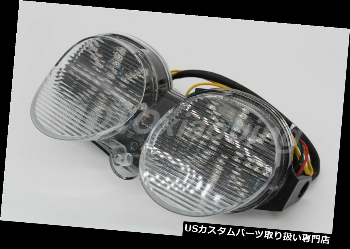 USテールライト Yamaha YZF600 R6 2000 2001 2002用LED統合ブレーキターンシグナルテールライト LED Integrated Brake Turn Signal Tail Light For Yamaha YZF600 R6 2000 2001 2002 【並行輸入品】